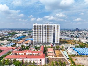 Hình thực tế Khu căn hộ Legacy Prime tháng 2.2024