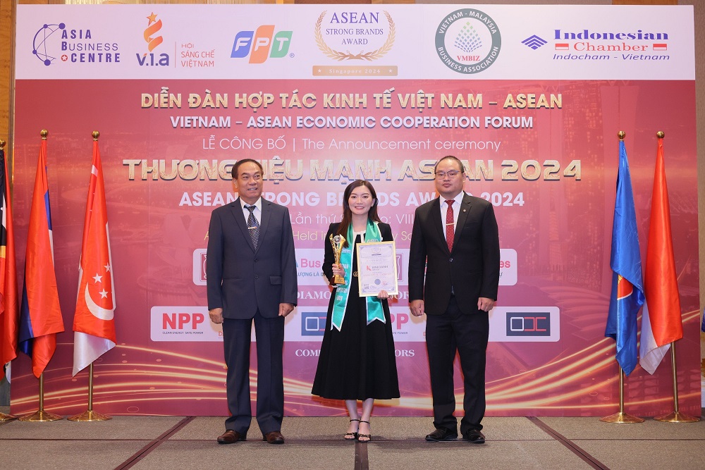 thuong-hieu-manh-5 Bà Nguyễn Ngọc Ánh nhận vinh danh Nhà lãnh đạo tiêu biểu ASEAN 2024